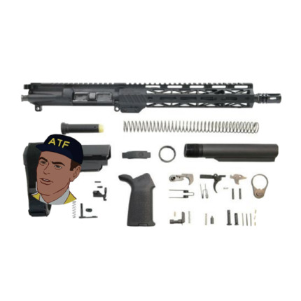 10.5″ Railed Upper Build Kit with USB - Ghost Guns