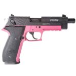 American Tactical Firefly 22 Long Rifle Threaded Barrel 4.9in Black Pistol - 10+1 Rounds