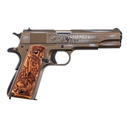 Auto Ordnance 1911 Bootlegger Edition 45 Auto (ACP) 5in Burnt Bronze Cerakote Pistol - 7+1 Rounds