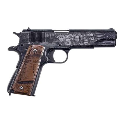 Auto Ordnance Thompson 1911 Revolution Edition 45 Auto (ACP) 5in Distressed Midnight Blue Pistol - 7 Rounds