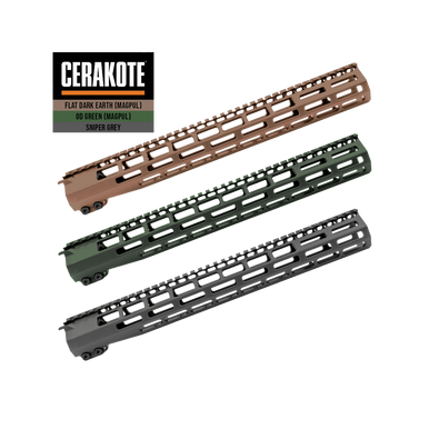 Cerakoted GGP AR-15 Handguard