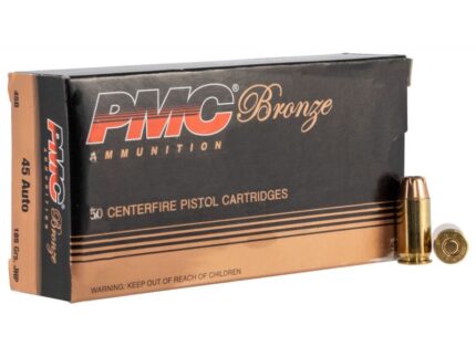 PMC 45ACP 185 Grain JHP 50RD - Black Market Guns